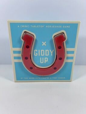 "GIDDY UP" Horseshoe Tabletop Mini/Minature Inside game Brass Monkey Games (NEW)